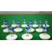 Subbuteo Andrew Table Soccer Juventus 3rd Jersey 2016-17 on Classic Hasbro bases